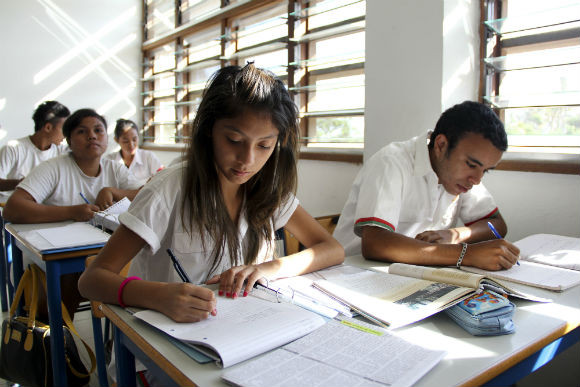 Fotos: A Escola Portuguesa Ruy Cinatti em Dili, Timor-Leste, 9 de novembro de 2013. ANTONIO AMARAL/LUSA