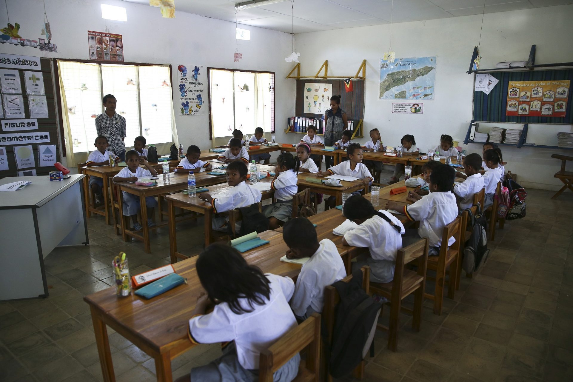 Escola de referência em Dili, Timor Leste, 25 de julho de 2014. PAULO NOVAIS/LUSA