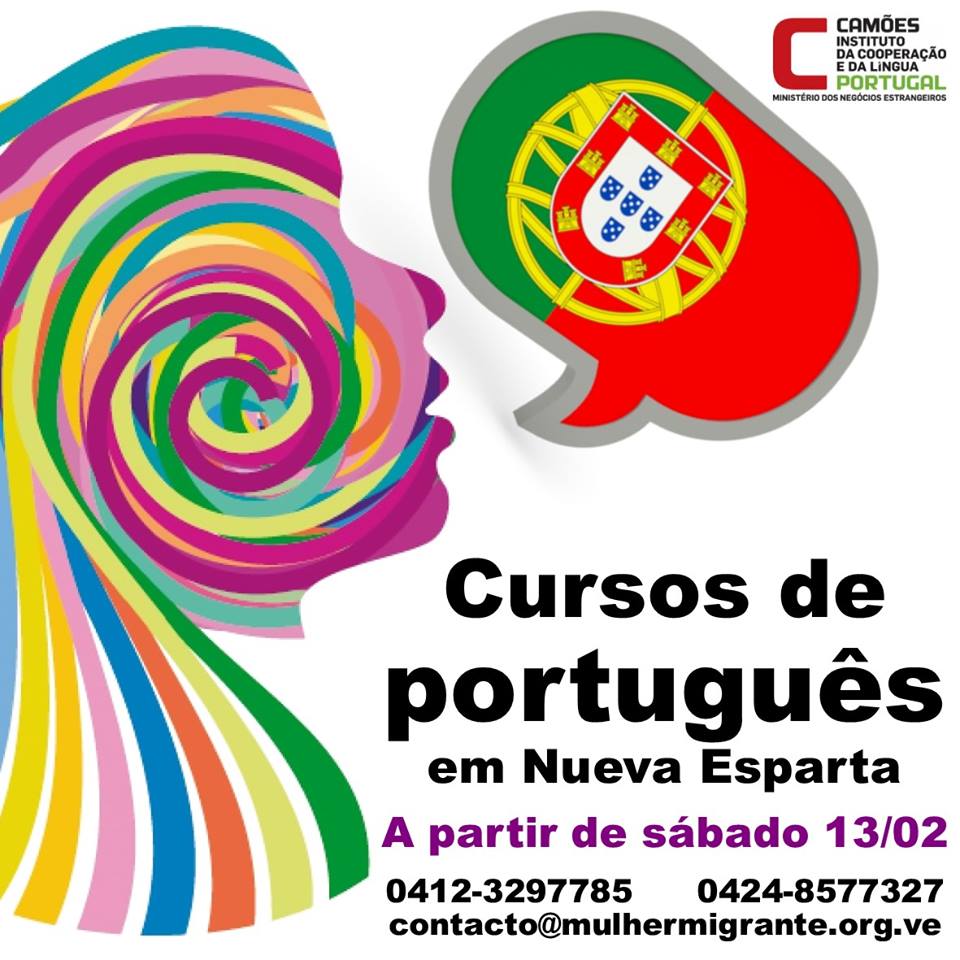 curso de portugues em Nova Esparta Venezuela