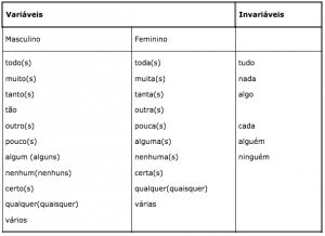 Pronomes indefinidos - Observatório da Língua Portuguesa