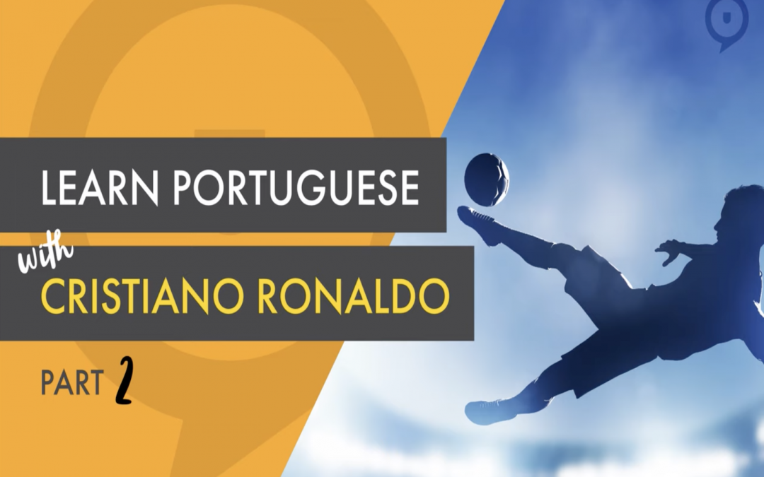 Aprenda português com Cristiano Ronaldo